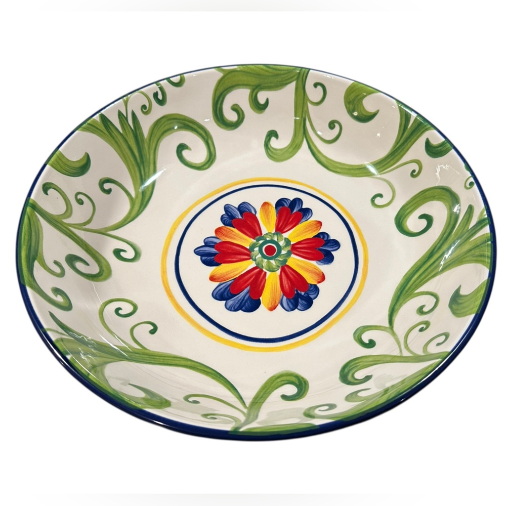 Certified International Palermo Pasta Serving Bowl Dish Large 13” Italian RARE
